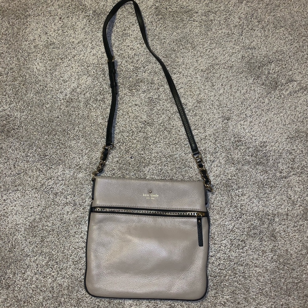 Tan Kate spade crossbody (BARELY USED)